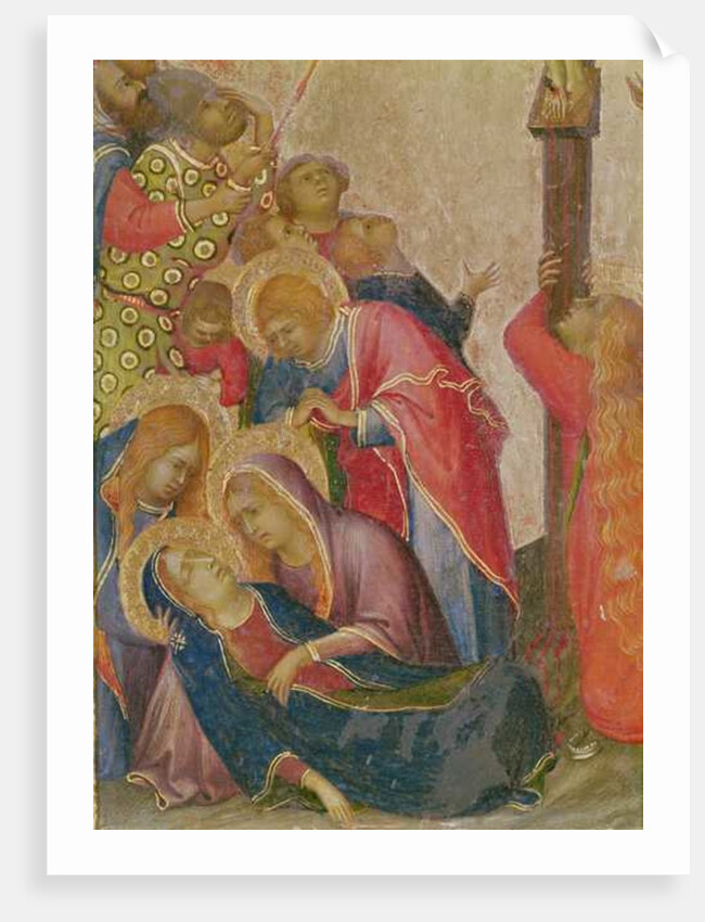 The Strike of the Lance by Simone Martini