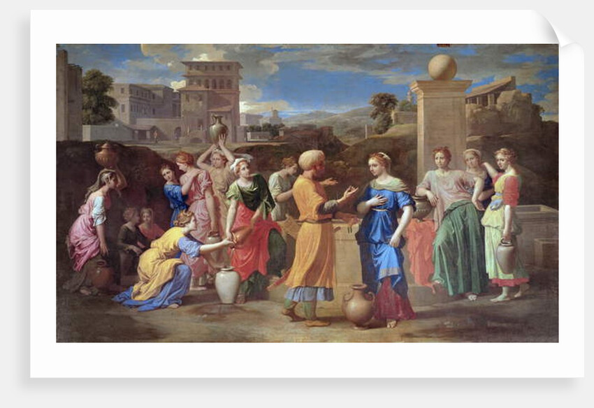 Eliezer and Rebecca, 1648 by Nicolas Poussin