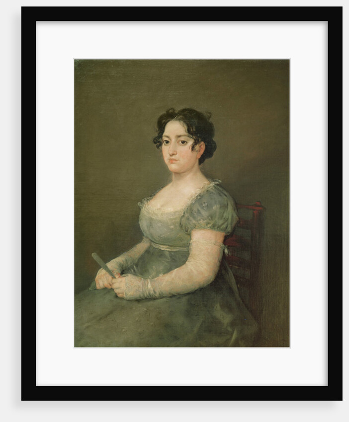 Woman with a Fan, c.1805-06 by Francisco Jose de Goya y Lucientes