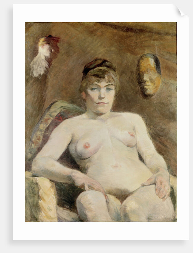 Nude Woman, 1884 by Henri de Toulouse-Lautrec