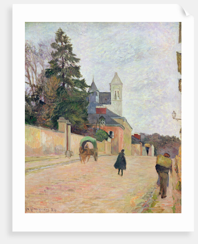 A Village Road, 1884 by Paul Gauguin