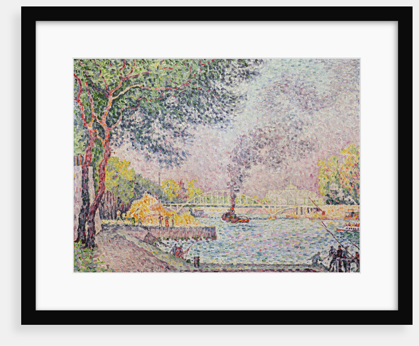 The Debilly Footbridge, c.1926 by Paul Signac