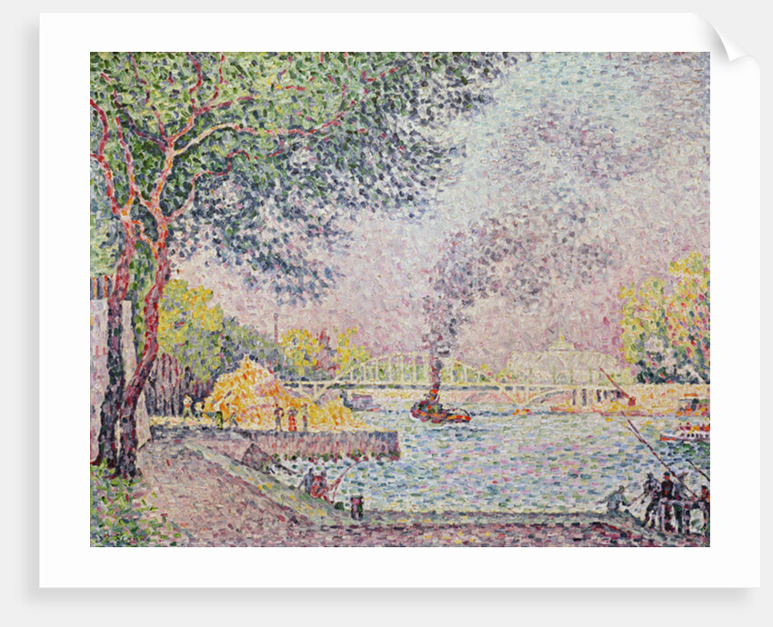 The Debilly Footbridge, c.1926 by Paul Signac