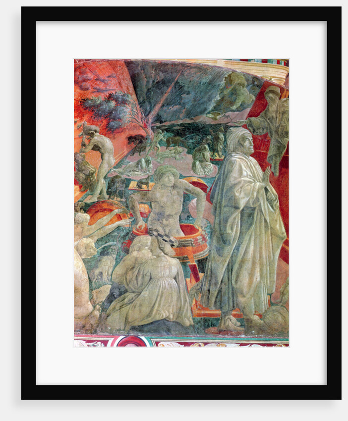 The Great Flood and the Retreat of the Water, 1446-8 by Paolo Uccello