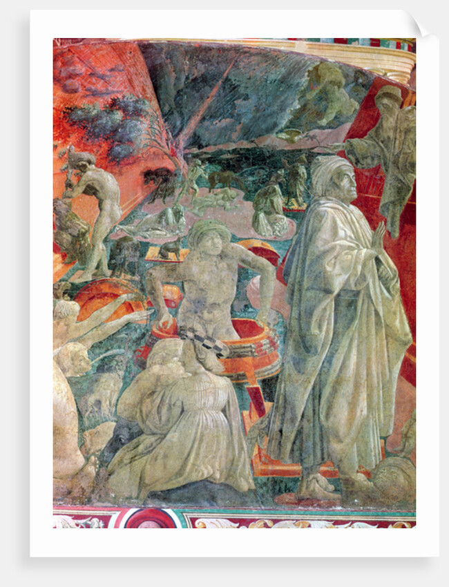 The Great Flood and the Retreat of the Water, 1446-8 by Paolo Uccello