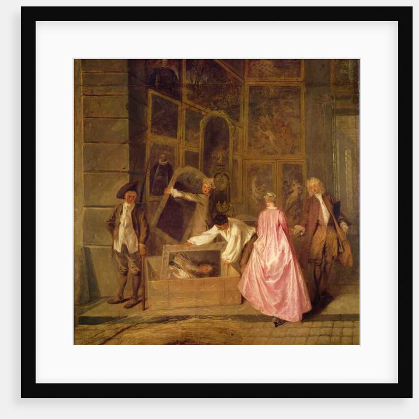 L'Enseigne de Gersaint, 1720 by Jean Antoine Watteau