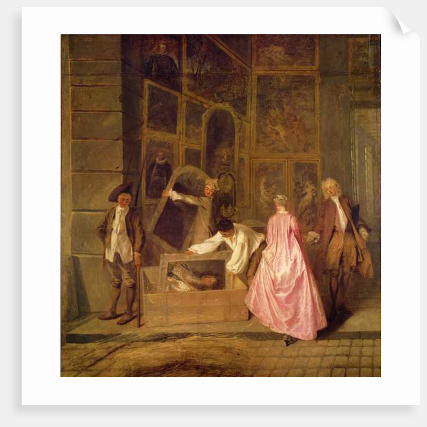 L'Enseigne de Gersaint, 1720 by Jean Antoine Watteau