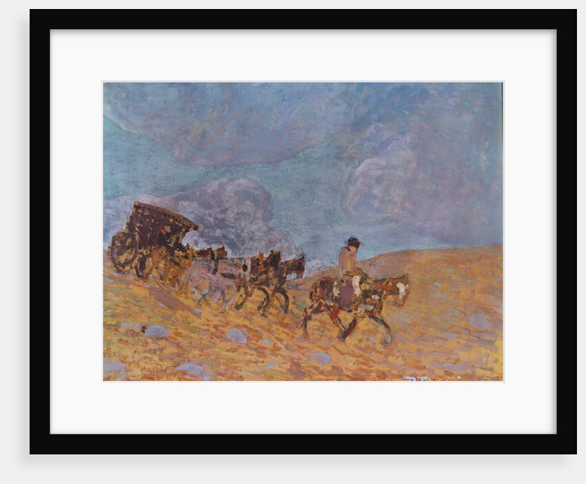 The Stage-Coach, 1922 by Pedro Figari
