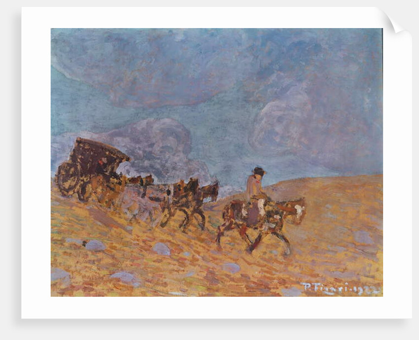 The Stage-Coach, 1922 by Pedro Figari