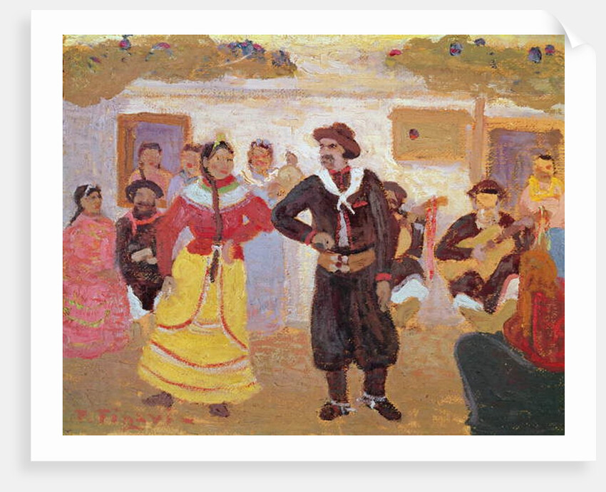 Gaucho Dance by Pedro Figari