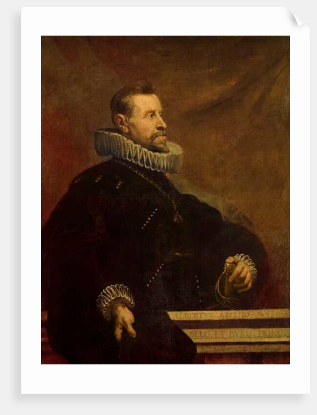 Portrait of Albert of Habsburg, Archduke of Austria, Governor of the Netherlands by Peter Paul Rubens