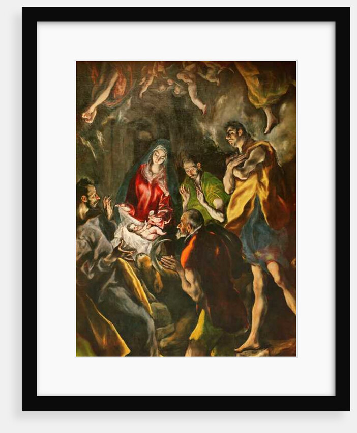 The Adoration of the Shepherds, c. 1603-14 by El (1541-1614) Greco