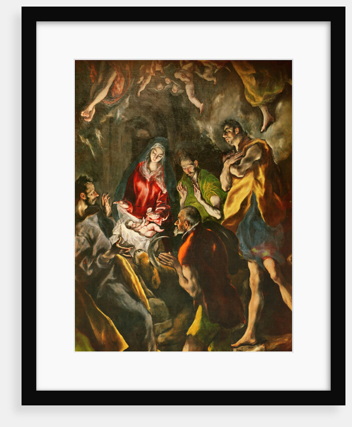 The Baptism of Christ, 1596-1600 by El (1541-1614) Greco