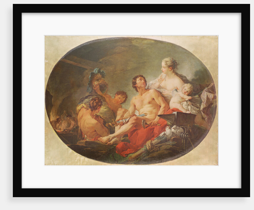 The Foundry of the God Vulcan, 1747 by Francois Boucher
