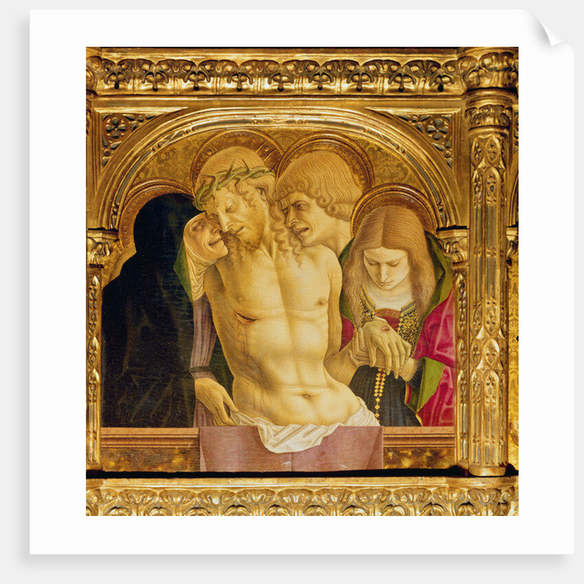 Altarpiece of St Emidio, polyptych by Carlo Crivelli