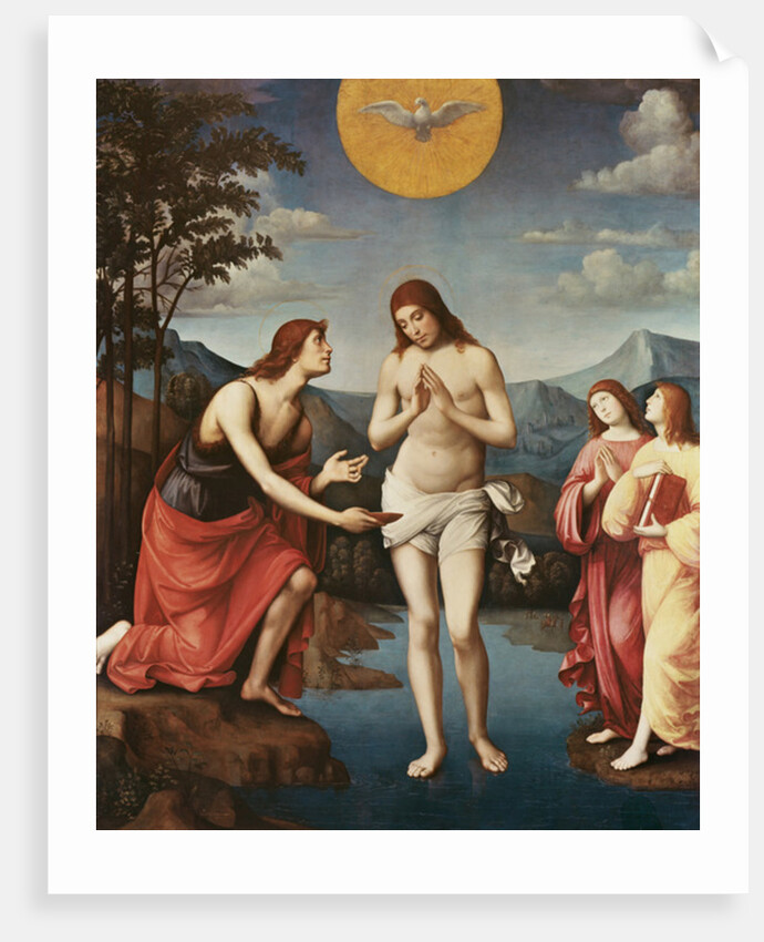 The Baptism of Christ by Il Francia