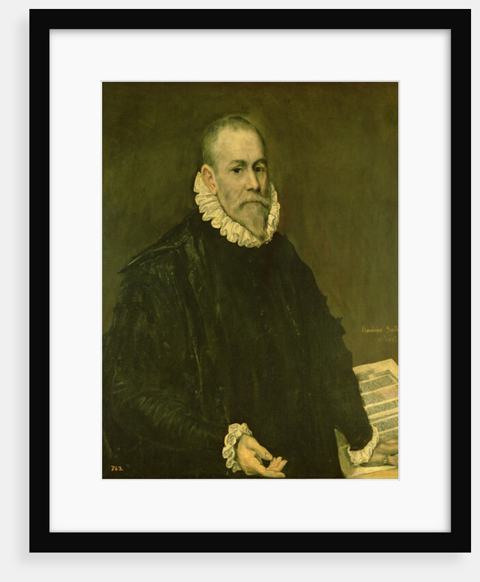 Doctor Rodrigo de la Fuente, 1598-89 by El Greco