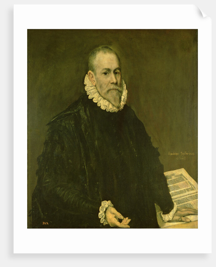 Doctor Rodrigo de la Fuente, 1598-89 by El Greco