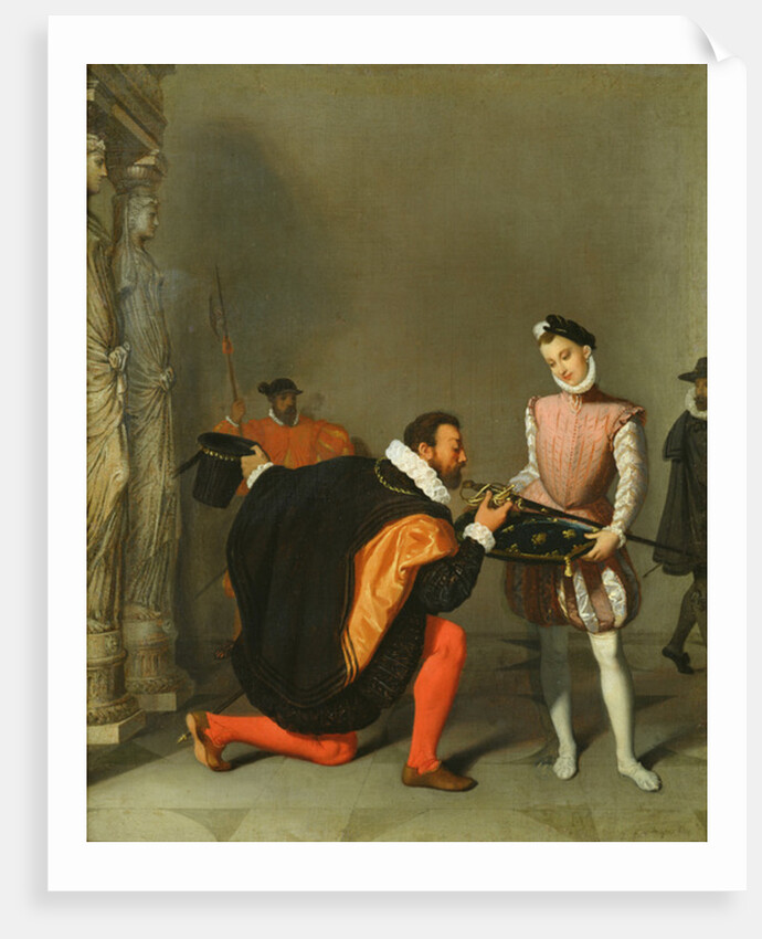 Don Pedro de Toledo Kissing the Sword of Henry IV 1819 by Jean Auguste Dominique Ingres