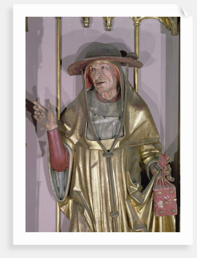 The Isenheim Altarpiece, Saint Jerome,, c.1490 by Nikolaus Hagenauer