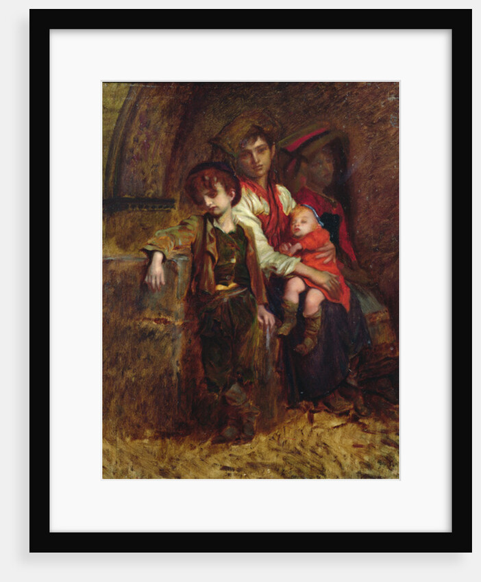 A Family of Peasants by Antoine Auguste Ernest Herbert or Hebert