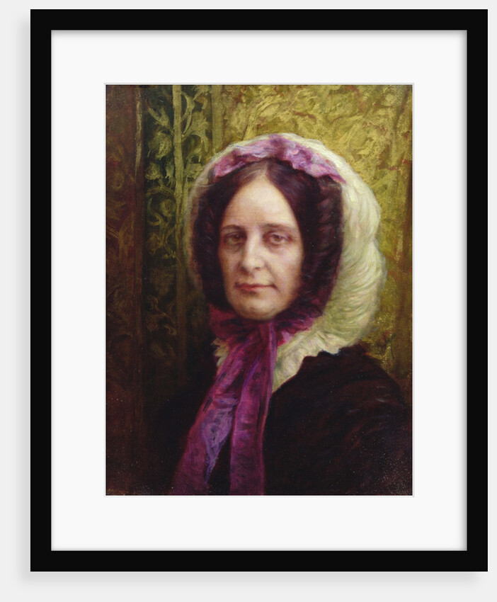 Portrait of The Baroness of Villeguy by Antoine Auguste Ernest Herbert or Hebert