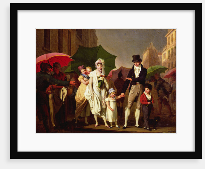 The Downpour by Louis Leopold Boilly