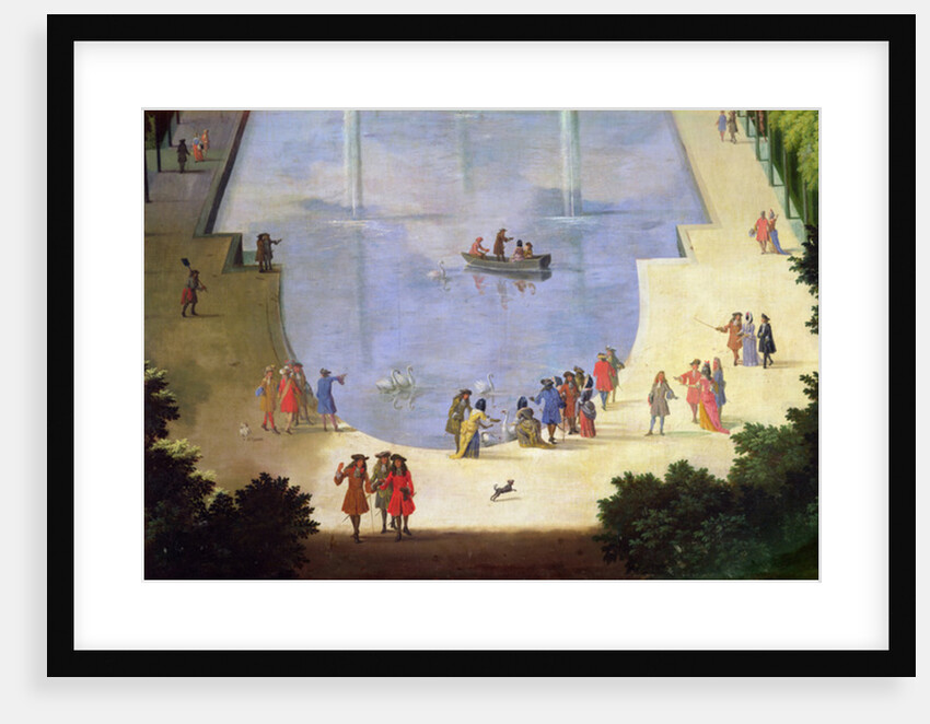 Le Basin du Mirror d'eau et l'île Royale, c.1688 by Etienne Allegrain
