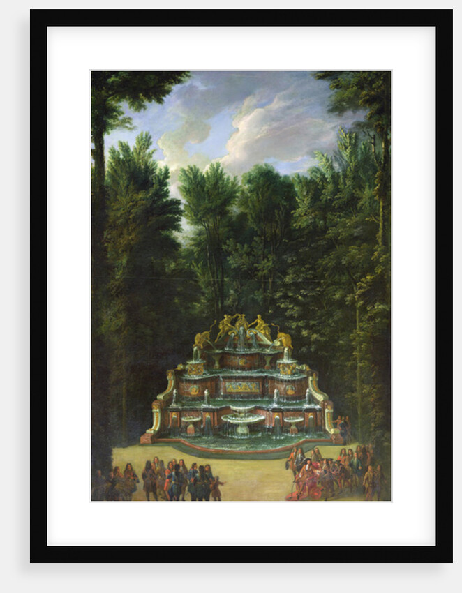 Promenade de Louis XIV, Grand Trianon, 1713 by Charles Chastelain