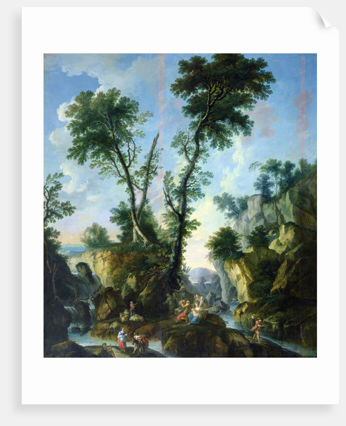 Fishing by Louis Philippe Crepin