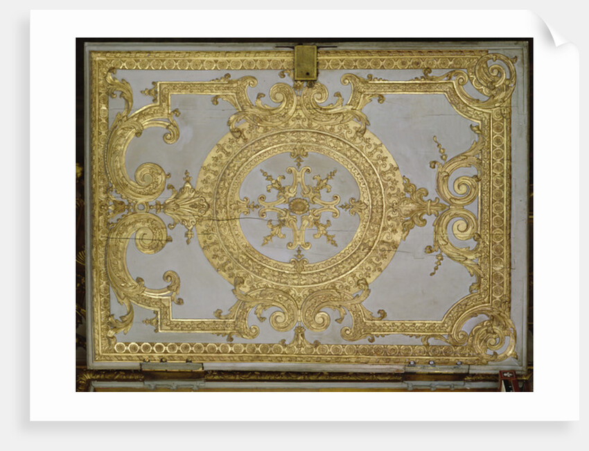 Interior of a Chapel, The Organ in the style of Louis XIV by French School