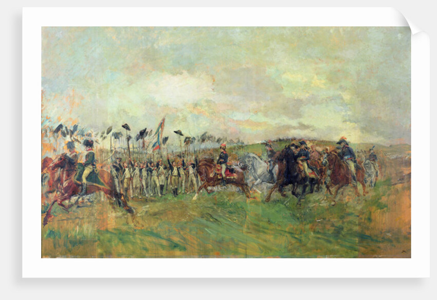 The Morning of the Battle of Castiglione, 5th August, 1796 by Jean-Louis Ernest Meissonier