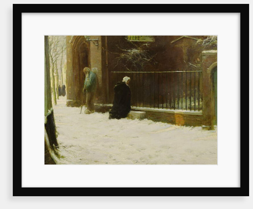 Outside the Church by Frank Spenlove-Spenlove