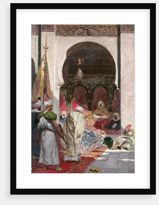 The attendance of a lord, 19th century by Benjamin Constant