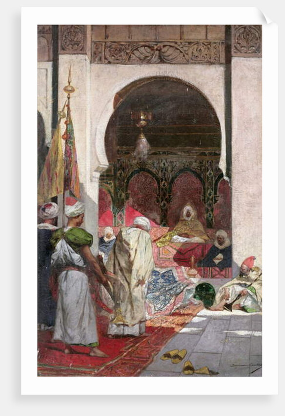 The attendance of a lord, 19th century by Benjamin Constant