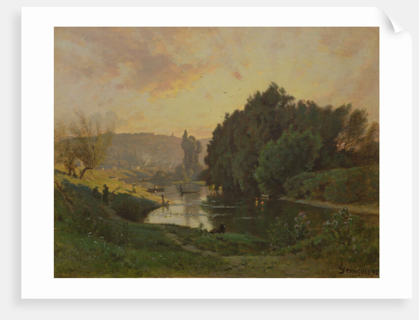 Scene of Bas-Meudon, 1892 by Francois Louis Francais