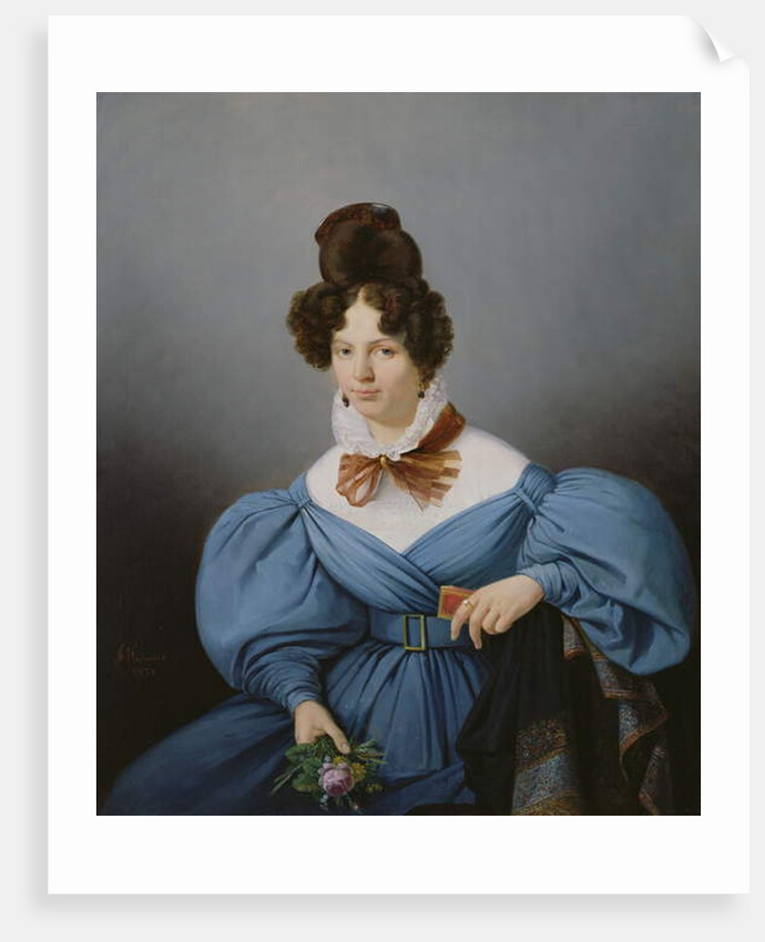 Portrait of a Lady, c.1830 by Ferdinand Wachsmuth