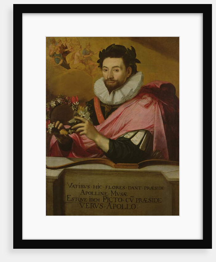Portrait of Jean de Caulet with Apollo's crown, 1635 by Jean Chalette