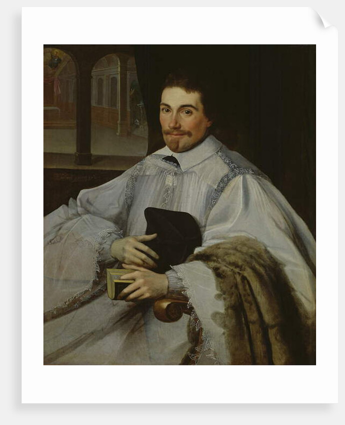 Portrait of a Canon, 1623 by Jean Chalette