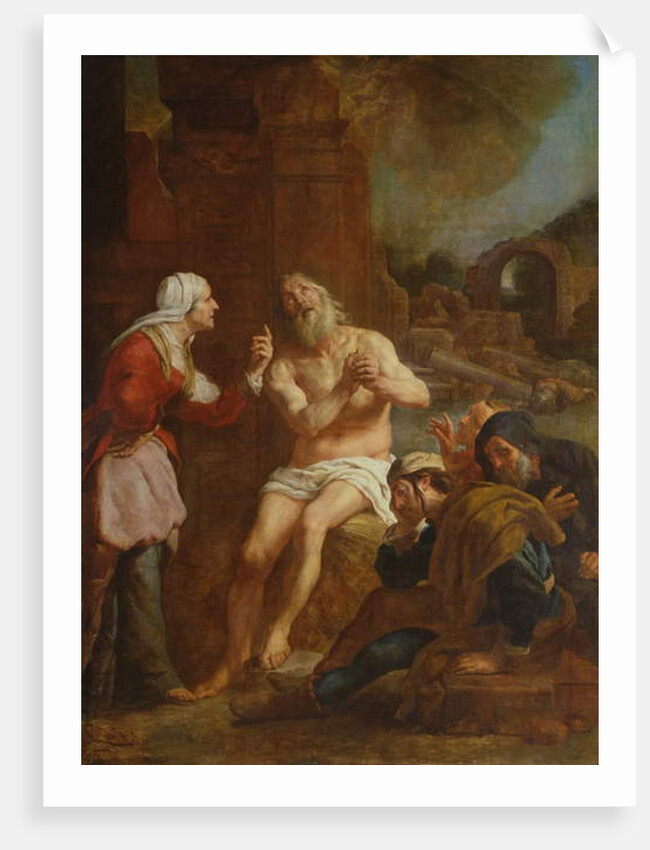 Job faced with adversity, 1619 by Gaspar de Crayer