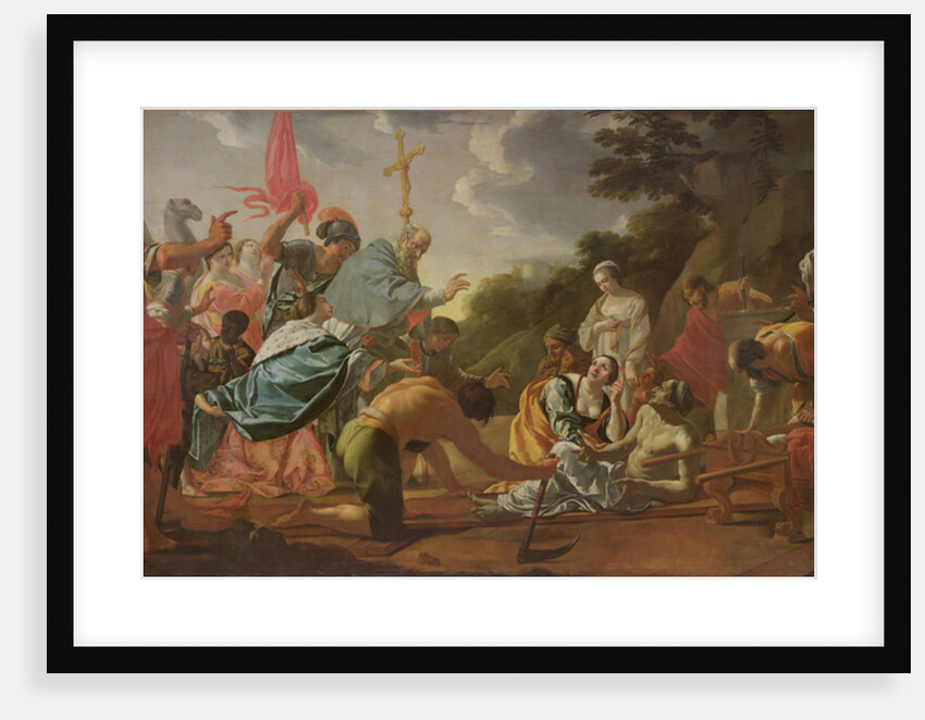 The Invention of the True Cross by Simon Vouet