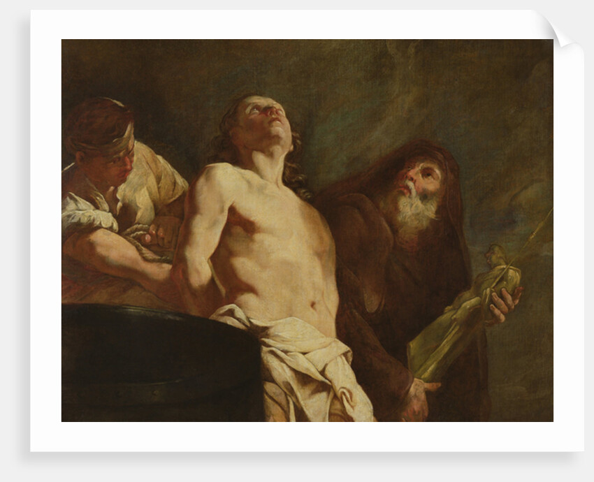 The Martyrdom of St John the Evangelist, c.1730 by Giulia Lama