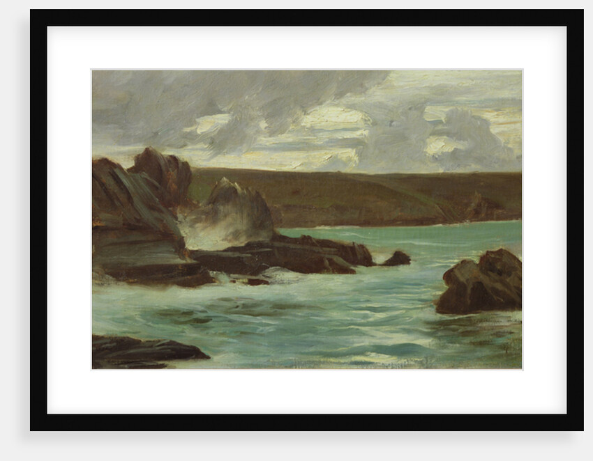 Rocks in Brittany, 1866 by Henri Alexandre Georges Regnault