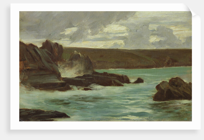 Rocks in Brittany, 1866 by Henri Alexandre Georges Regnault