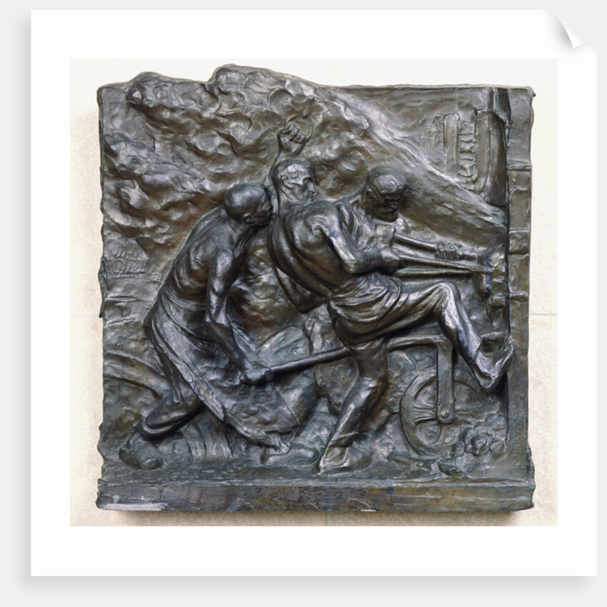 Puddlers, 1893 by Constantin Emile Meunier