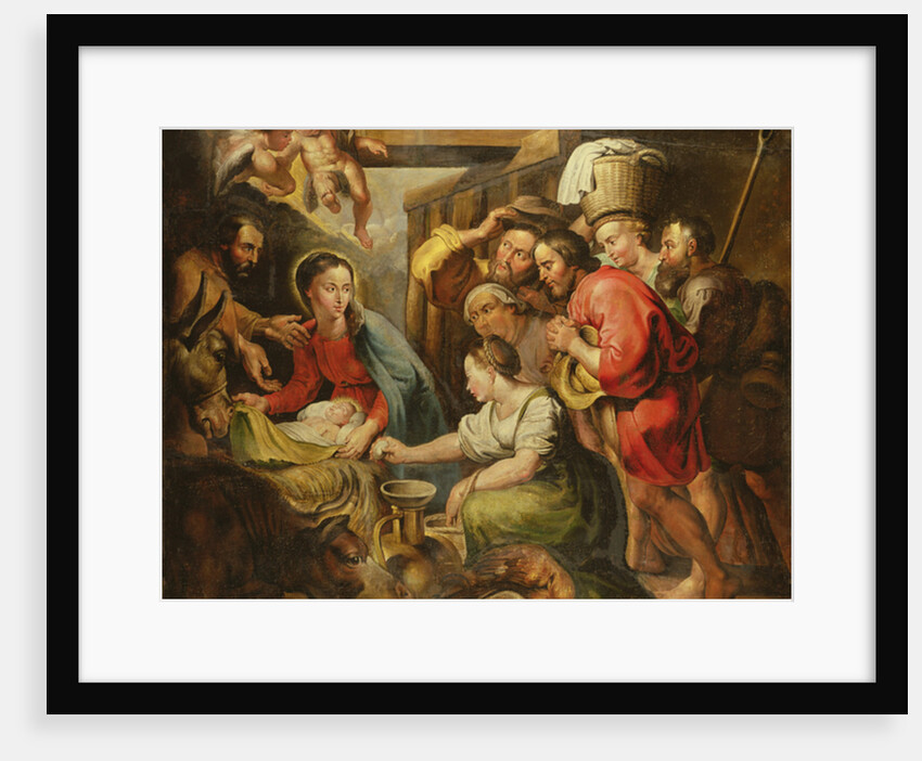 Adoration of the Shepherds by Peter Paul Rubens