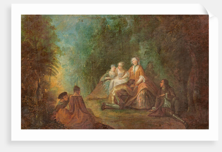 Gallant Reunion by Jean-Baptiste Joseph (attr. to) Pater