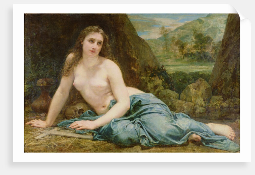 The Penitent Magdalene, 1858 by Paul Baudry