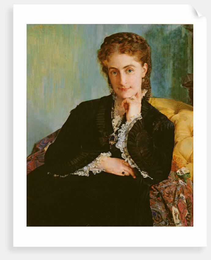 Madame Louis Cézard, 1871 by Paul Baudry