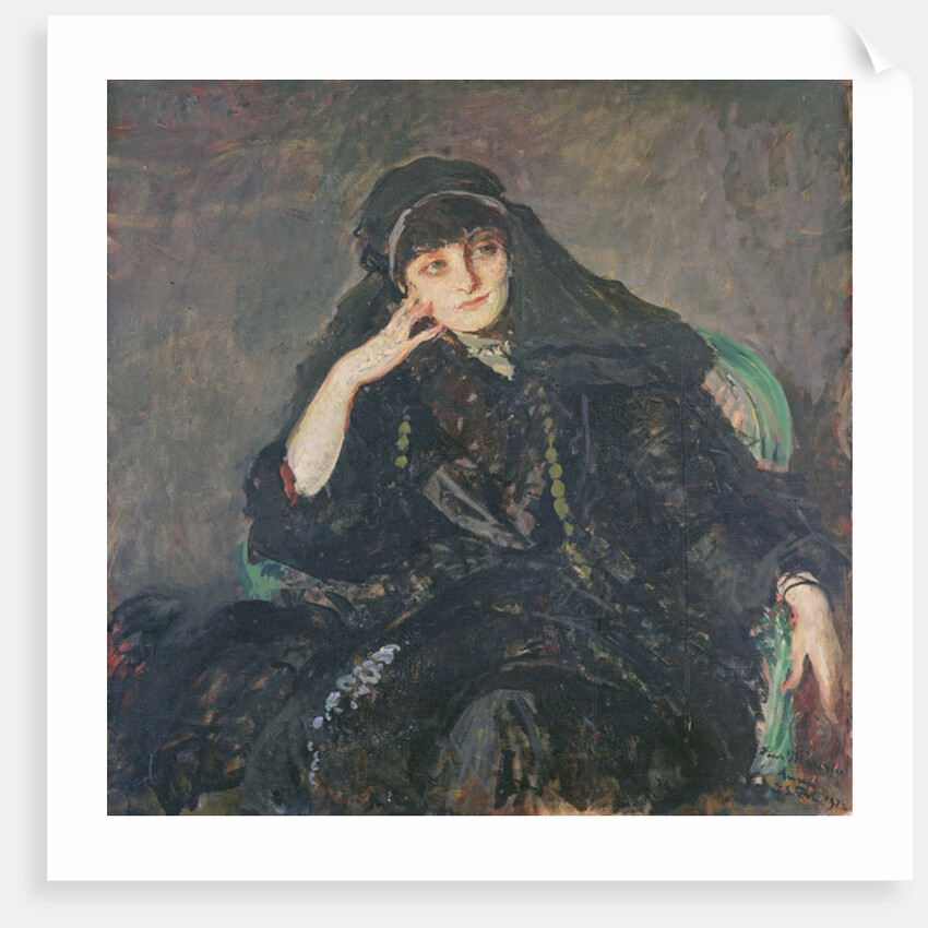 Anna, Countess of Noailles, 1912 by Jacques-Emile Blanche